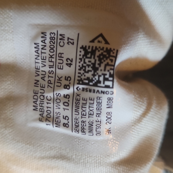 CONVERSE WANG CHUCK TAYLOR GOLF LE FLEUR UNISEX SNEAKERS. - Picture 12 of 13